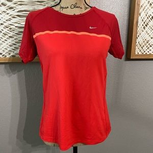 Nike Running, short sleeved Dri-Fit top, Sz Med